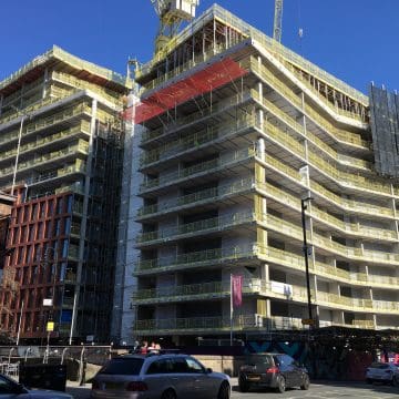 The sun shines on Manchester New Square!