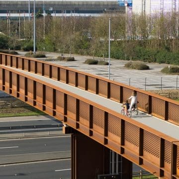 A striking new addition to the Manchester Airport landscape!