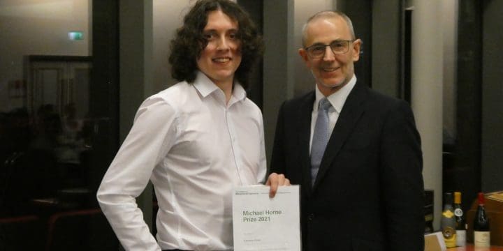 Michael Horne Prize awarded to RoC's young structural engineer