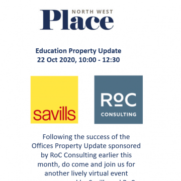 PlaceNW Education Update - sponsored by RoC Consulting and Savills